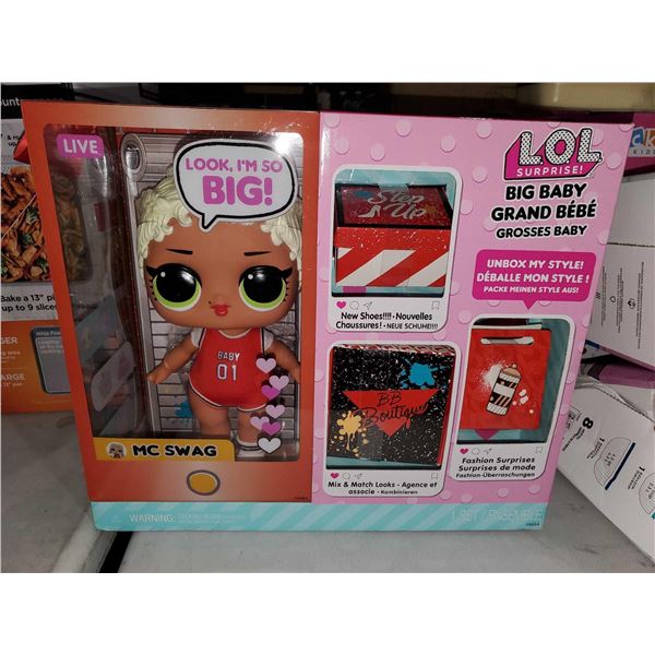 NEW LOL Surprise  Doll Big Baby MC SWAG