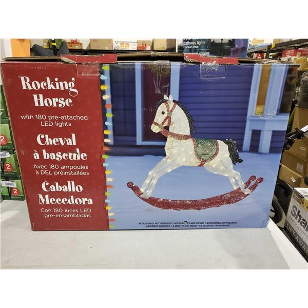 Rocking Horse with 180 Pre Attached LED lights