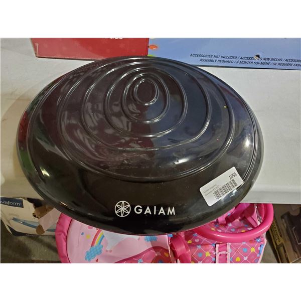 Gaiam Balance Disc Wobble Cushion Stability Core Trainer