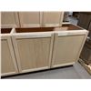 Image 7 : NEW Natural Maple 8 piece Kitchen Cabinet Set includes 4 base cabinets 30W, 30W, 15W, 36W and 4 wall