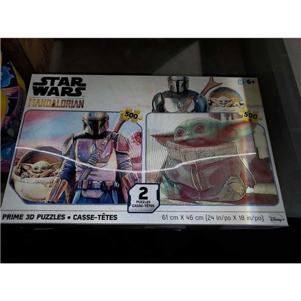 Star Wars Mandalorian Prime 3D puzzle set of 2 x 500pcs