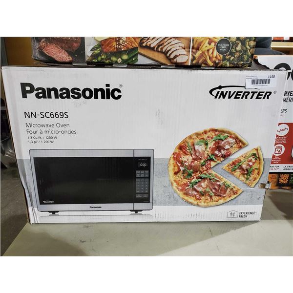 Panasonic Microwave Oven Inverter 1.3 Cu.ft. / 1200 W