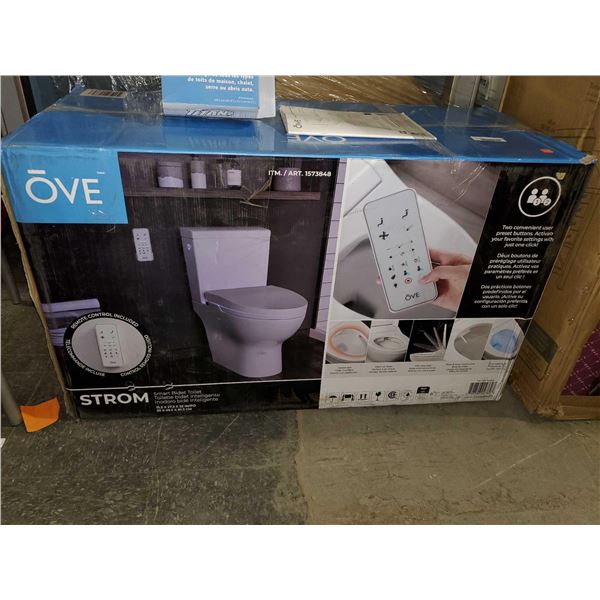 Ove Strom Smart Bidet Toilet remote control included