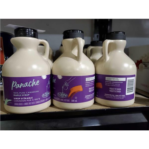 Panache 100% Pure Canadian Maple Syrup lot of 3 x 5ooml