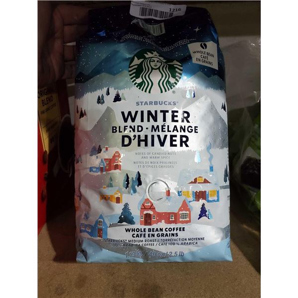 Starbucks Winter Blend Whole Beans 1.13k