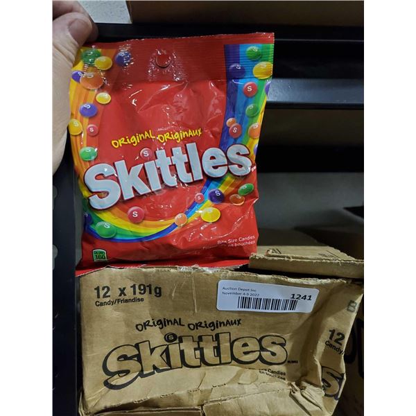 Skittles Original Candy case lot of 12x191g