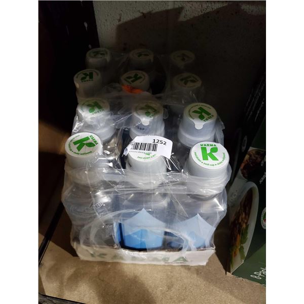 Karma Wellness Water Acai pomegranate 7 vitamins Case lot of 12x532ml