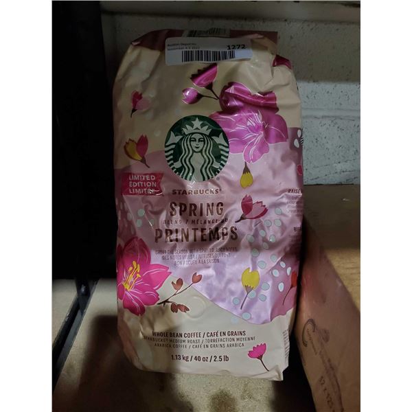 Starbucks Ltd edition Spring Blend Whole Bean Coffee 1.13kg