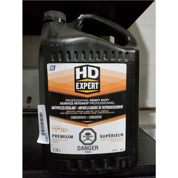 HD Expert Professional Heavy Duty Antifreeze/Coolant Concentrate  4 x 3.78L