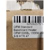 Image 3 : OFM Standard  Baseboard heater 1000W