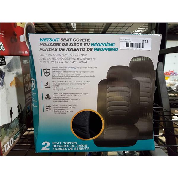 Wetsuit Seat Covers Antibacterial Package of  2