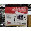 Image 1 : Lorex 2 Channel Observation System 14" Black and White with 2 Cameras