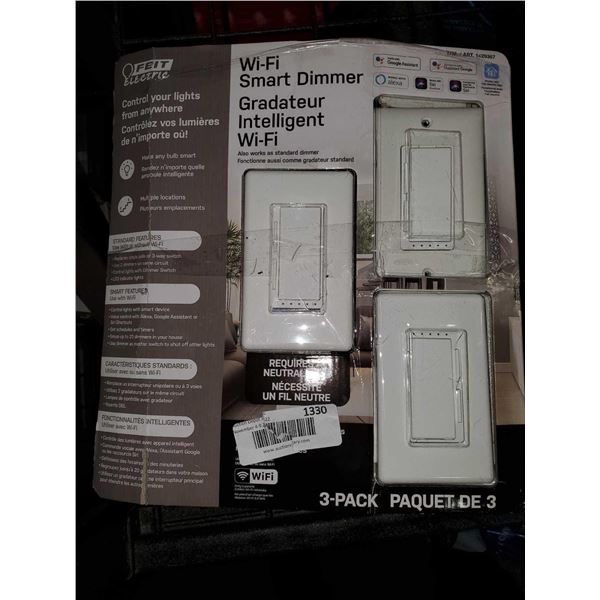 Feit Electric WiFi  Smart Dimmer Pack of 3