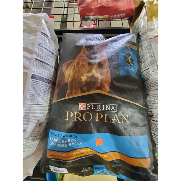 Purina ProPlan Dog food Adult Large Breed Chicken And Rice 18lb bag