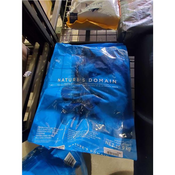 Natures Domain Salmon Meal and Sweet Potato Dog Food 15.9kg