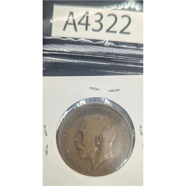 1920 UK Penny (A4322)