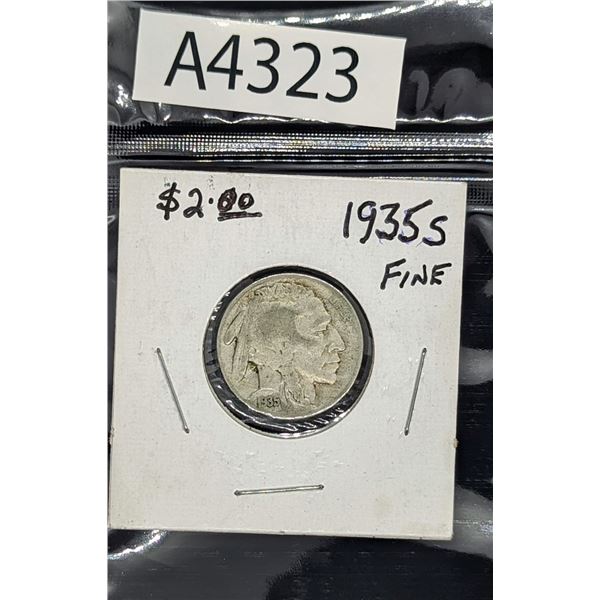 1935 USA Buffalo Nickel (A4323)
