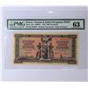 Image 1 : Greece/ Germany & Italian Occ. WWII, 1942 500 Drachmai LK891639 PMG 63
