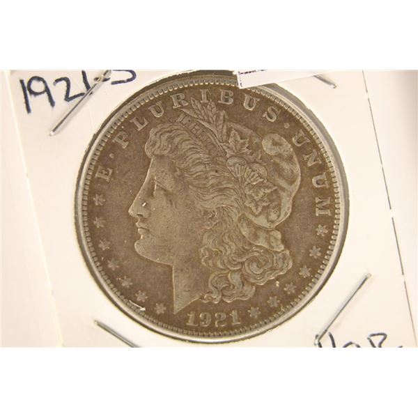 1921-S MORGAN SILVER DOLLAR