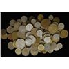 1 POUND ASSORTED FOREIGN COINS