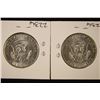 Image 2 : 2-1964-D JFK HALF DOLLARS BRILLIANT UNC