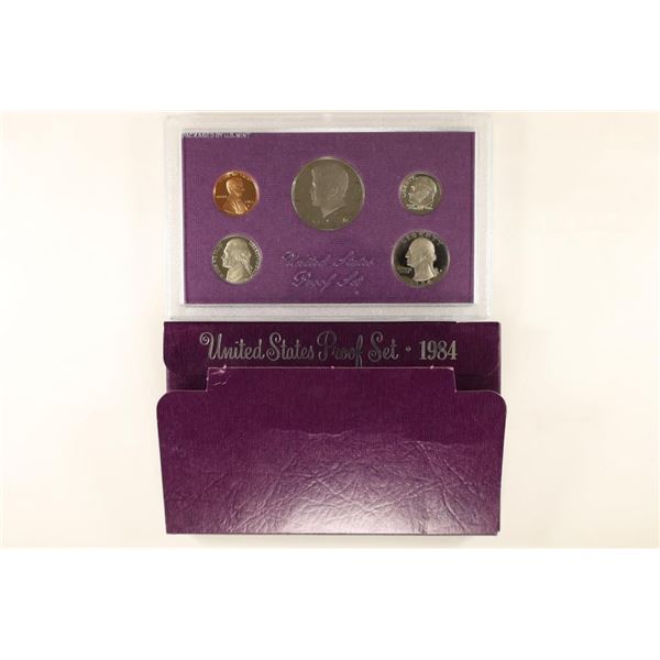 1984 US PROOF SET (WITH BOX)