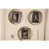 3-1 GRAM .999 FINE SILVER INGOTS, PROOF