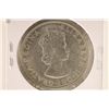 Image 2 : 1964 BERMUDA SILVER 1 CROWN COIN .3636 OZ. ASW UNC