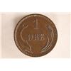 Image 2 : 1899 DENMARK 1 ORE VERY FINE