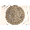 Image 1 : 1881-S MORGAN SILVER DOLLAR. AU