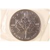 Image 1 : 1988 CANADA SILVER 5 DOLLAR "MAPLE LEAF" BRILLIANT