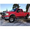 Image 1 : F4 --  2005 FORD F350 SUPER DUTY EXT CAB 4X, Red, 216633 KM