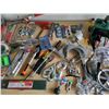 Image 4 : Large Lot of Shop Tools Inc  Wire Wheels, hooks, Socket Set & Much More