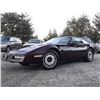 Image 1 : C6E --  1984 CHEVROLET CORVETTE, Purple, 106638 KM