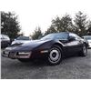 Image 2 : C6E --  1984 CHEVROLET CORVETTE, Purple, 106638 KM