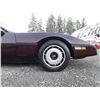Image 46 : C6E --  1984 CHEVROLET CORVETTE, Purple, 106638 KM