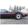 Image 47 : C6E --  1984 CHEVROLET CORVETTE, Purple, 106638 KM