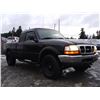 Image 8 : A12B --  1999 FORD RANGER SUPER CAB 4X4, Blue, 262943 KM