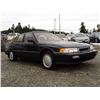 Image 8 : D6 --  1990 ACURA LEGEND LS , Black, 96194 KM