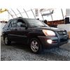 Image 8 : A12E --  2005 KIA SPORTAGE AWD, Black, 291738 KM