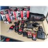 Image 1 : Large Lot of Porter Cable Batteries Charges, Small Saw, Portable Lights