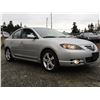 Image 8 : E1 --  2005 MAZDA 3 S, Silver, 219119 KM