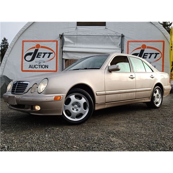 C1 --  2001 MERCEDES E430 4MATIC AWD, Brown, 148700 KM