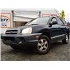 Image 2 : A6 --  2005 HYUNDAI SANTA FE, Blue, 296330 KM