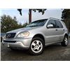 Image 2 : E3 --  2003 MERCEDES ML350 AWD SUV, SILVER, 221,704 MILES, Silver, 221704 MILES