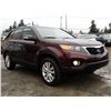 Image 8 : H1 --  2011 KIA SORENTO EX, Red, 203596 KM