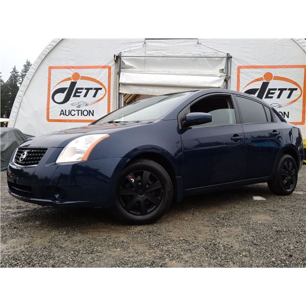 I6 --  2008 NISSAN SENTRA, Blue, 221475 KM