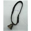 Image 1 : Antique French large cow bell leather collar