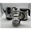 Image 1 : Coffee pot and press lot