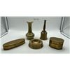 Image 1 : Lot of brass decor items